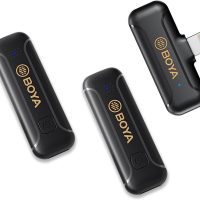 BOYA BY-WM3T2-D2 Microphones cravates sans fil pour iPhone et iPad