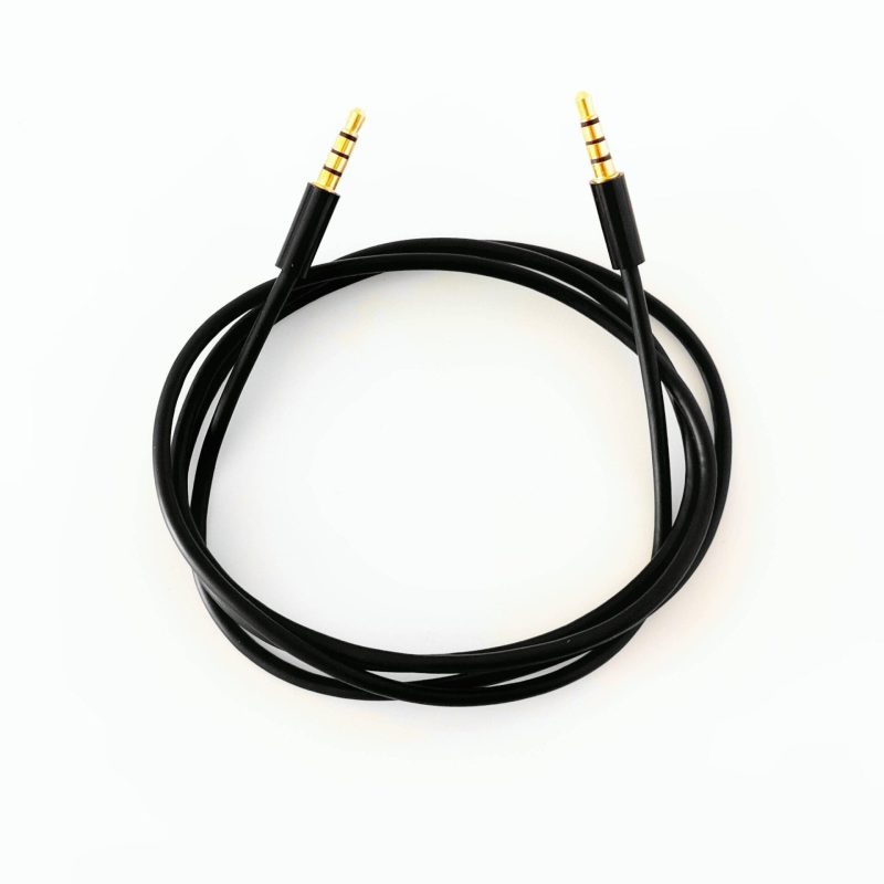 Cable Aux Jack TRRS 3.5 mm male vers Jack TRRS 3.5 mm male 1M scaled 1