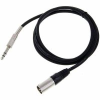 Câble mâle Jack TRS 6,3 mm mâle vers XLR mâle MXP2015
