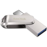 Clé USB 3.1 SanDisk 64GB Ultra Luxe Double connectique (USB Type-C / Type-A)