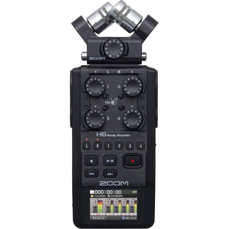 Zoom H6 All Black 1