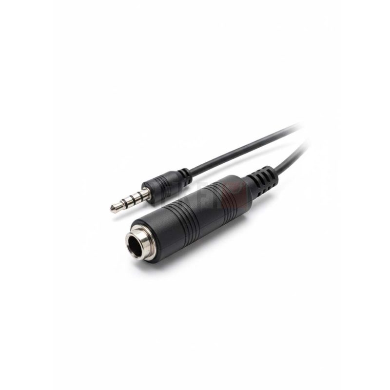 Cable adaptateur jack femelle 6.5 mm vers jack male 3.35mm TRRS 2