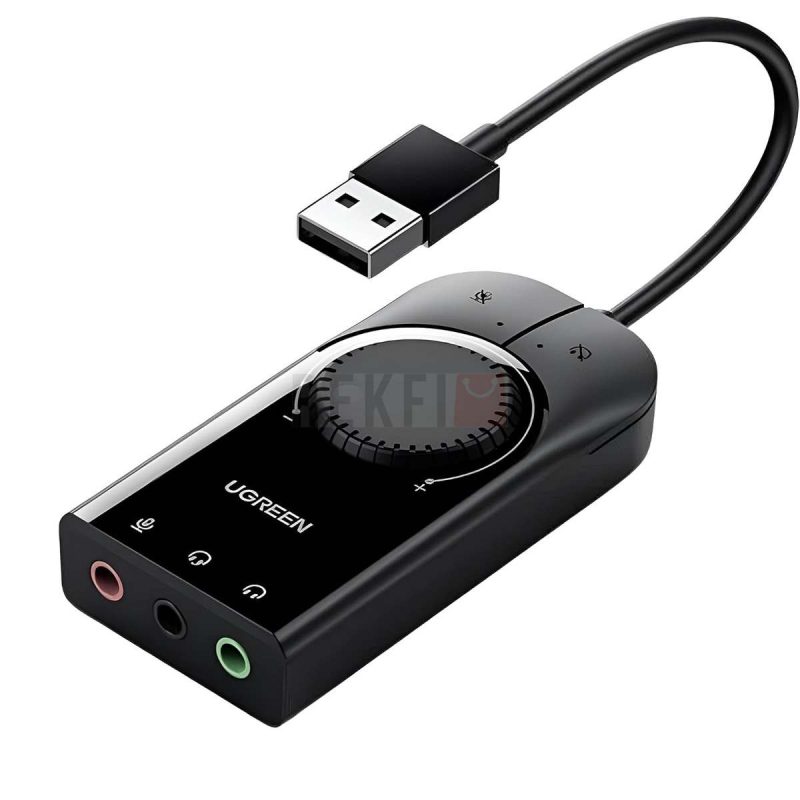 Carte Son Externe USB Haute Performance pour PC Mac et Consoles