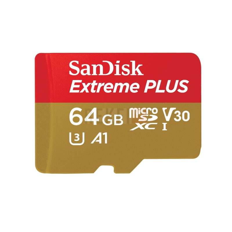 Carte memoire microSDXC SanDisk Extreme UHS I 64 Go