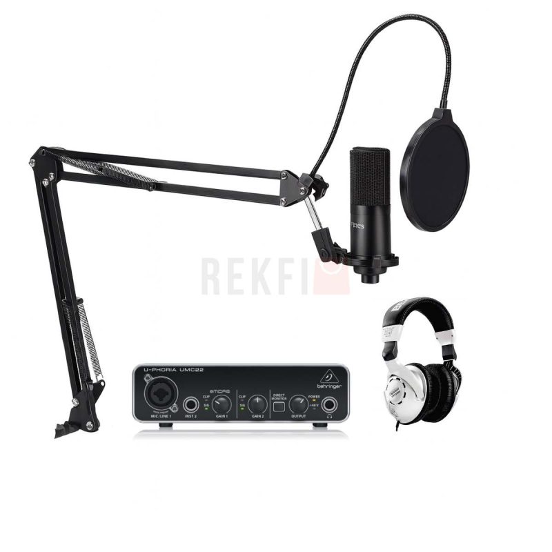 Ensemble Studio microphone carte son