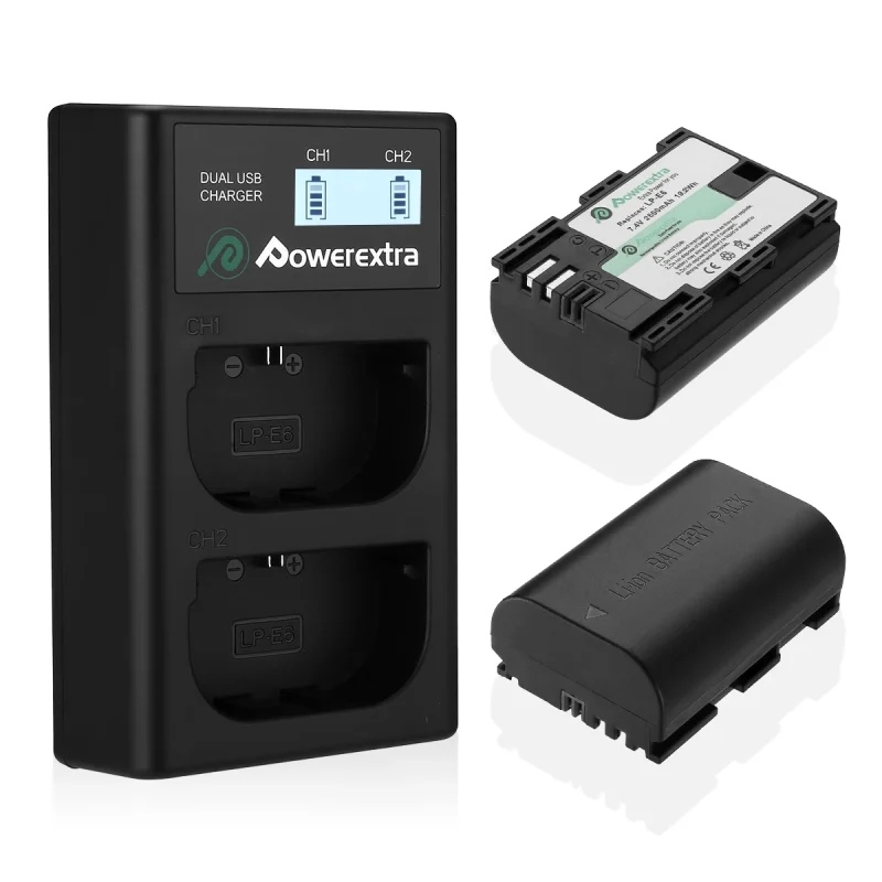 PowerexreaBatterie LP E6 3