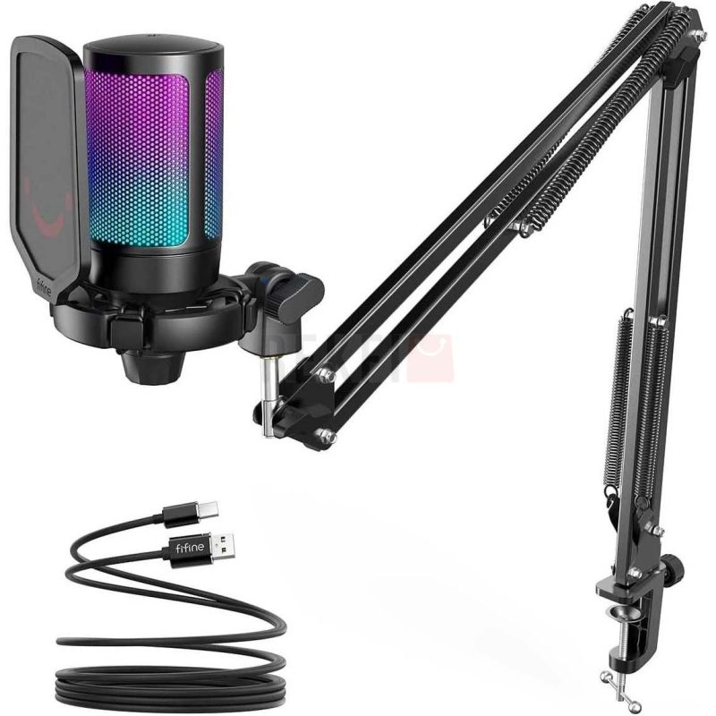 Microphone Gaming Podcast USB PC