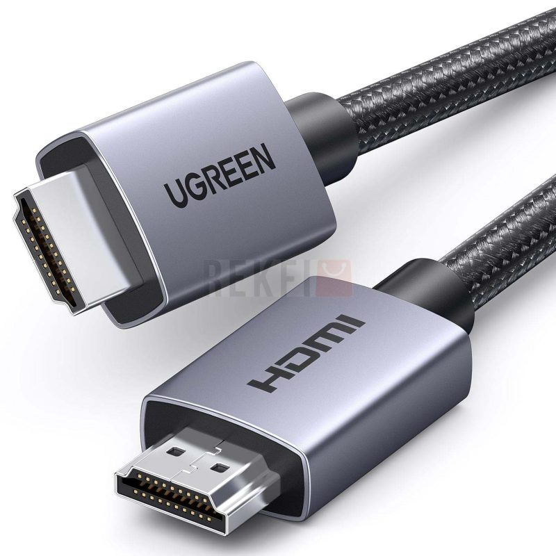 Cable UGREEN HDMI VERS HDMI 4K 60Hz 2K 144Hz 120Hz HDMI 2.0 18Gbps Haute Vitesse UHD Arc HDR Dolby Atmos HDCP 3D