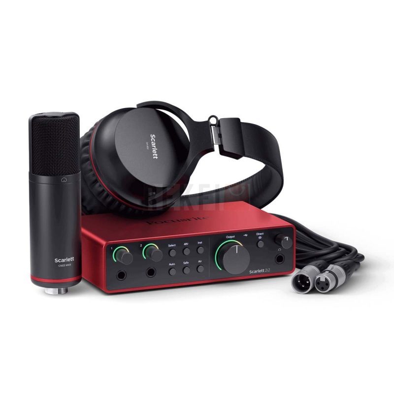 Pack Focusrite Scarlett 2i2 Studio 4th Gen