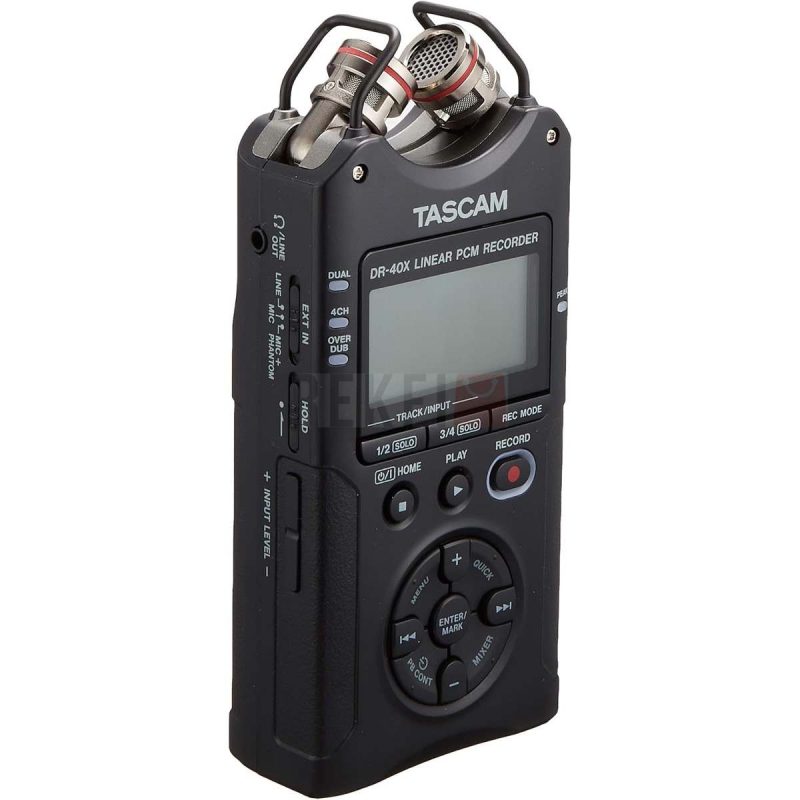 Tascam DR 40X Enregistreur audio portable 4 pistes et interface USB
