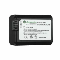 Batterie Sony NP-FW50 1500 mAh pour Sony Alpha 6500 6400 6300 6000 7 7II 7R 7RII RS 7SII A7 A7II A7R A7RII A7S A7SII A6500 A6400 A6300 A6000 A7S2 NEX-3/5/7