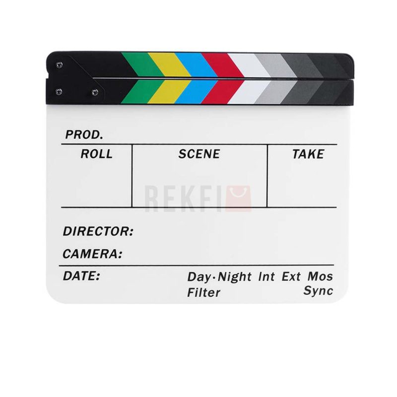 Clap pour Tournage Film Professionnel Selens