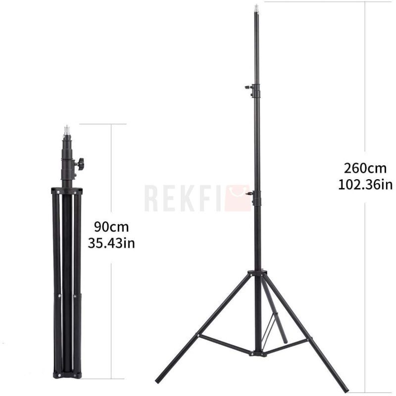 Selens Support de lumiere robuste pour Photo Studio eclairage video 26m