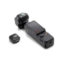 DJI Osmo Pocket 3, Caméra Vlogging CMOS 1'' et Vidéo 4K/120 ips, Stabilisation à 3 axes -Bundle Vlog (DJI MIC Mini)
