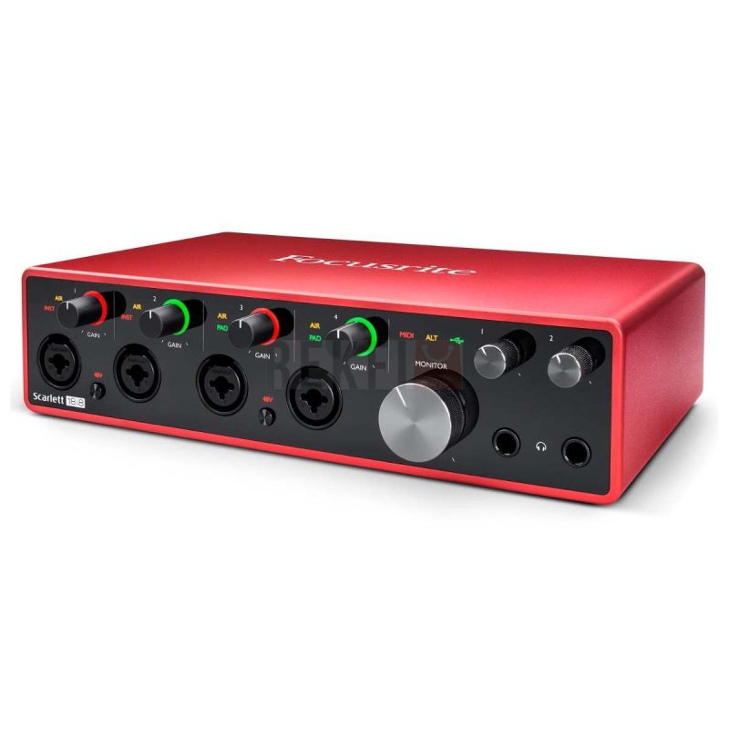 Focusrite Scarlett 18i8 3rd Gen Interface audio USB