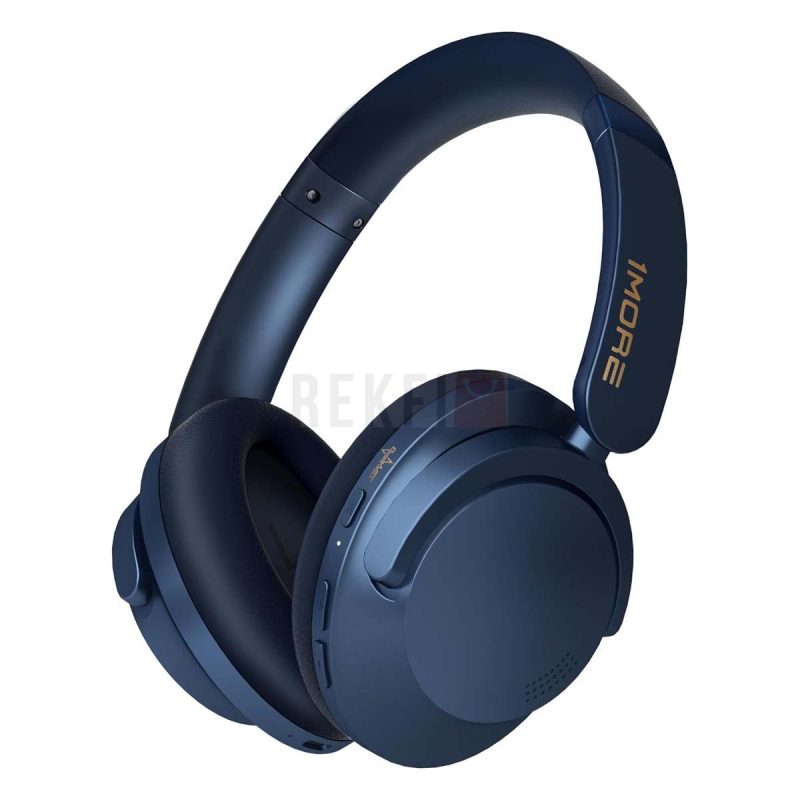 1MORE SonoFlow Pro Casque sans fil avec reduction de bruit active Bluetooth 5.4 audio haute resolution 100h dautonomie et confort optimal Bleu