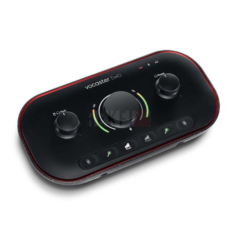 Carte Son Focusrite Vocaster Two pour Podcast 2