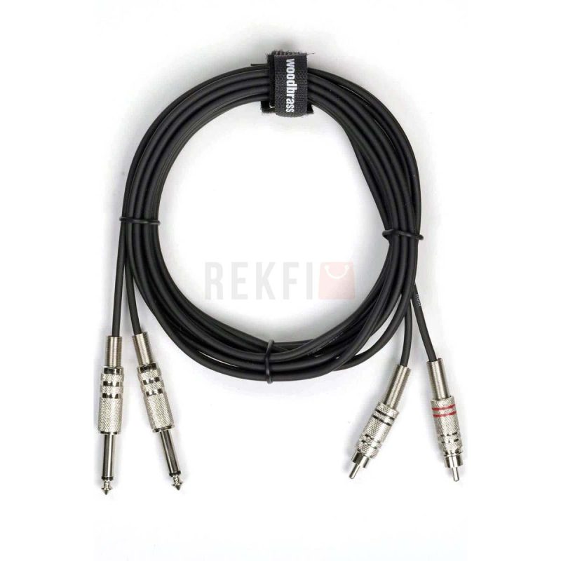 Cable 2 RCA 2 Jack Male AC41 3 m