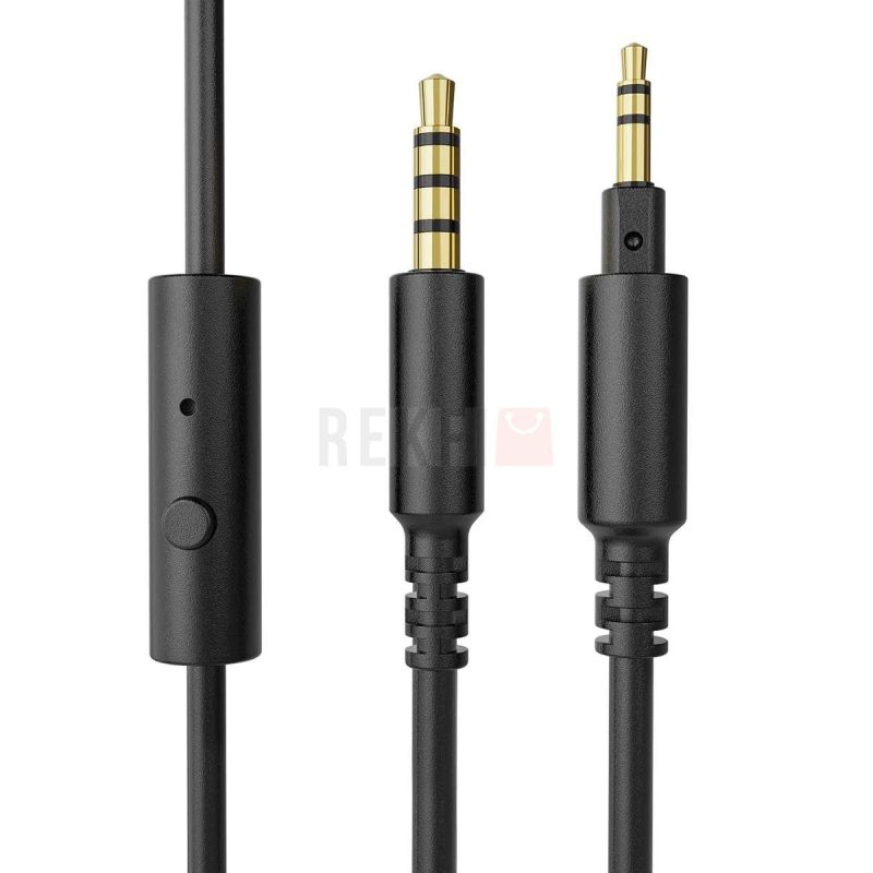 Cable audio OneOdio pour casque filaire A71HiFiPro CPro M cable avec micro et bouton marchearret 35 mm