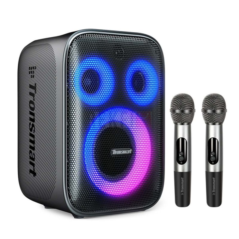 TRONSMART Halo 200 120W Enceinte Karaoke Bluetooth portable et sans fil Noir