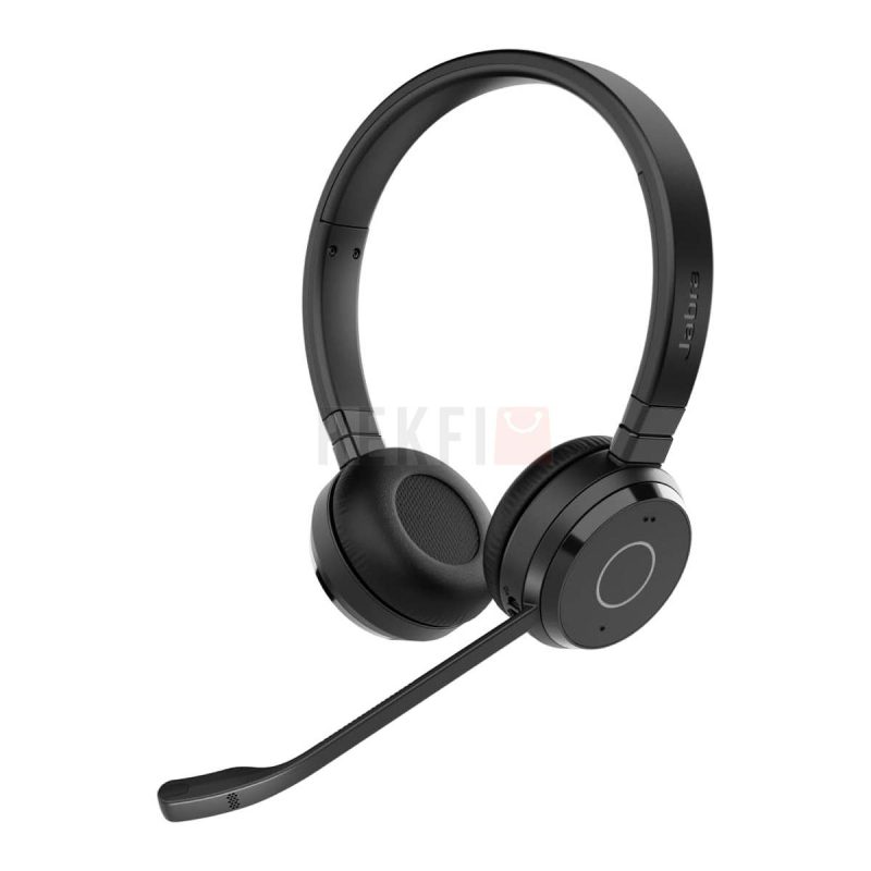 Jabra Evolve 65 Te Casque stereo Sans Fil certifie pour Les Communications unifiees