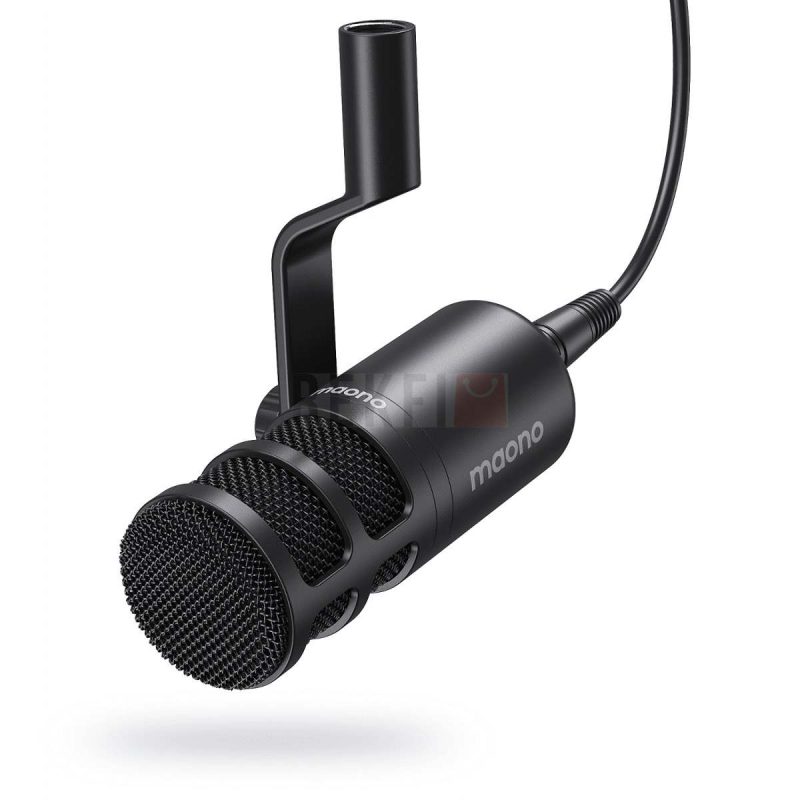 Maono PD100 Microphone XLR Dynamique pour Podcast Streaming et Voix Off 1