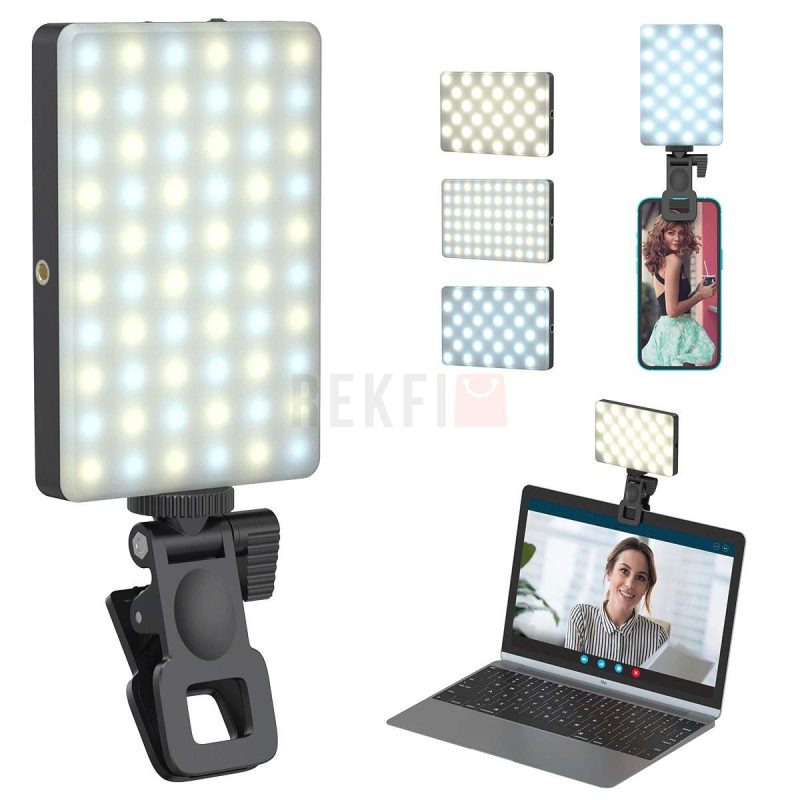 CL V16R RGB Mini Lampe LED Video pour Smartphone et Camera – Eclairage Photo 2500K 9000K avec Mode Couleur et Batterie Rechargeable 3