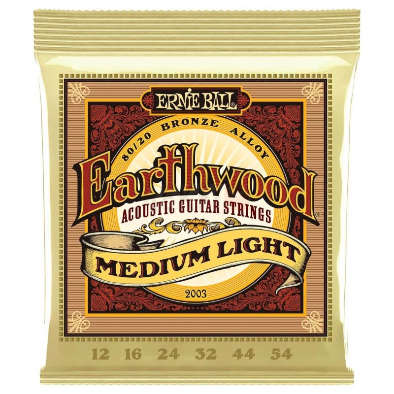 Ernie Ball Earthwood Cordes Guitare Acoustique 8020 Bronze 11 52 – Son Clair Durable Jeu De 6 Cordes