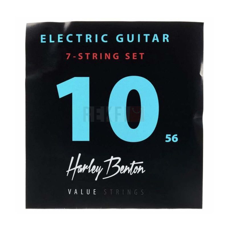 Harley Benton EL 7 10 56 – Cordes Guitare Electrique 7 Cordes Nickel Tirant 10 56