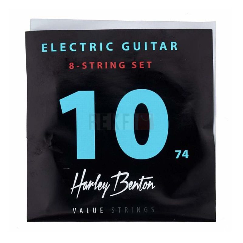 Harley Benton EL 8 10 74 – Cordes Guitare Electrique 8 Cordes Nickel Plated Steel