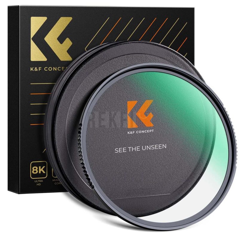 KF Concept Filtre MCUV 67mm Nano X HD – Anti reflet Resistant aux Rayures Etanche Verre Optique Haute Definition