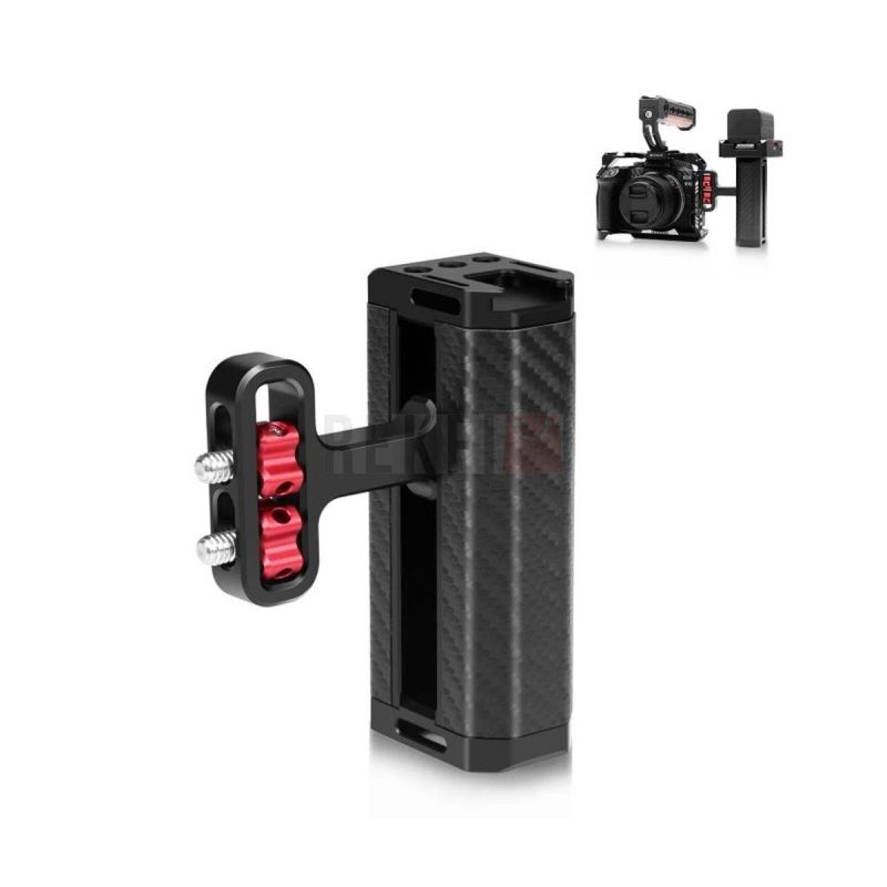 PULUZ PU3201B – Poignee Laterale Universelle Metal pour Cage Camera Video avec Fixations 1422