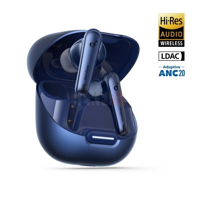 Soundcore by Anker Liberty 4 NC Ecouteurs Bluetooth sans Fil a Reduction de Bruit 985 Bleu