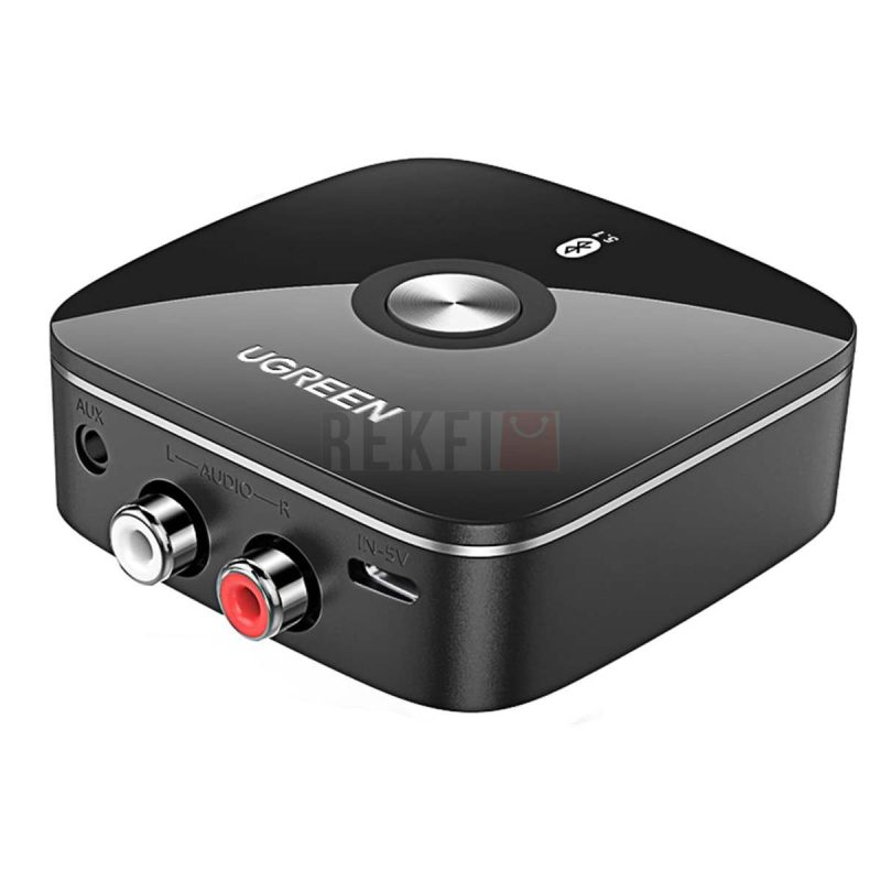 UGREEN 40759 Recepteur Bluetooth 5.1 aptX HD RCA Jack 3.5mm – Adaptateur Audio Faible Latence pour Chaine Hi Fi Enceinte Amplificateur