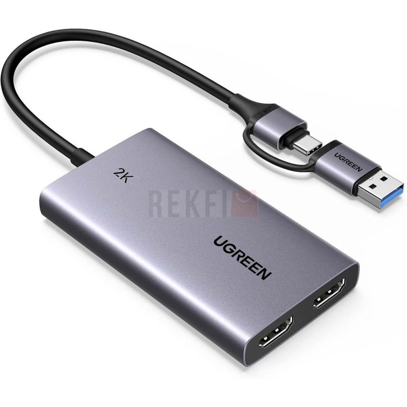 UGREEN Carte Acquisition Video HDMI 4K 30Hz USB CUSB A 1080p 60fps avec HDMI Loop Out – Streaming Gaming