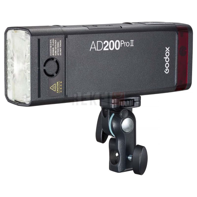 Godox AD200Pro II – Flash Compact 200Ws avec LED Bi Color Tetes Interchangeables Controle 1512 a 11