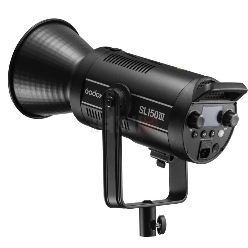 Godox SL150III Eclairage LED Video 150W 5600K CRI96 TLCI97 avec Monture Bowens et Mode Silencieux 4