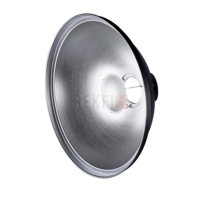 Selens Bol Beaute 42 cm Argente avec Monture Bowens Grille – Reflecteur Photo Studio Pro