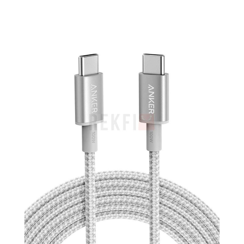 Anker Cable USB C vers USB C 100W Cable usb c Charge Rapide pour iPhone 1616 Pro Max16 Plus1516 Pro MaxMacBook Pro 2024 iPad Pro 2024Air 4 Samsung
