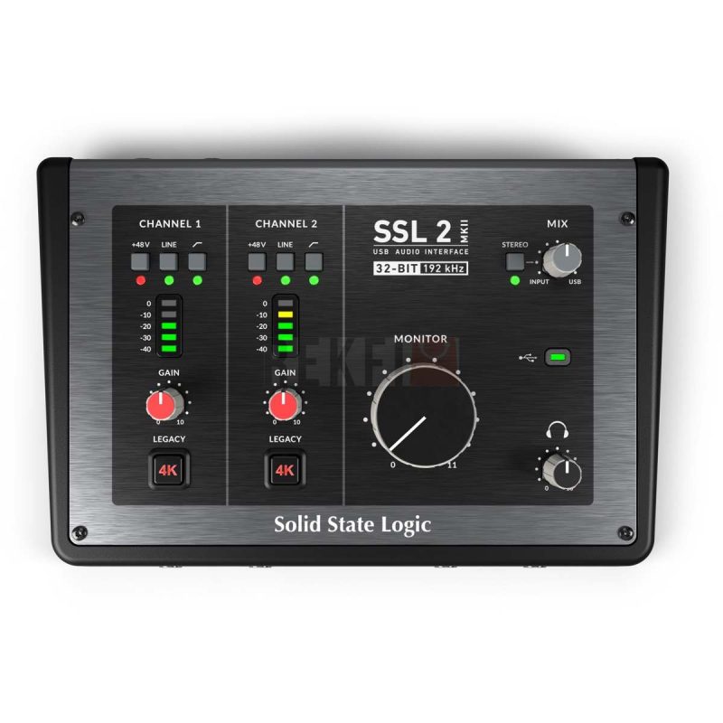 Carte Son SSL 2 MKII 2x2 USB C