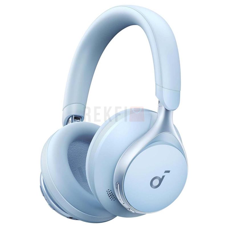Casque Bluetooth a Reduction de Bruit Active Soundcore by Anker Space One Bleu Ciel