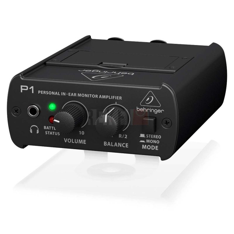 Behringer Powerplay P1 – Amplificateur Casque In Ear Portable Mixage StereoMono Boitier Metallique pour Scene et Studio 2
