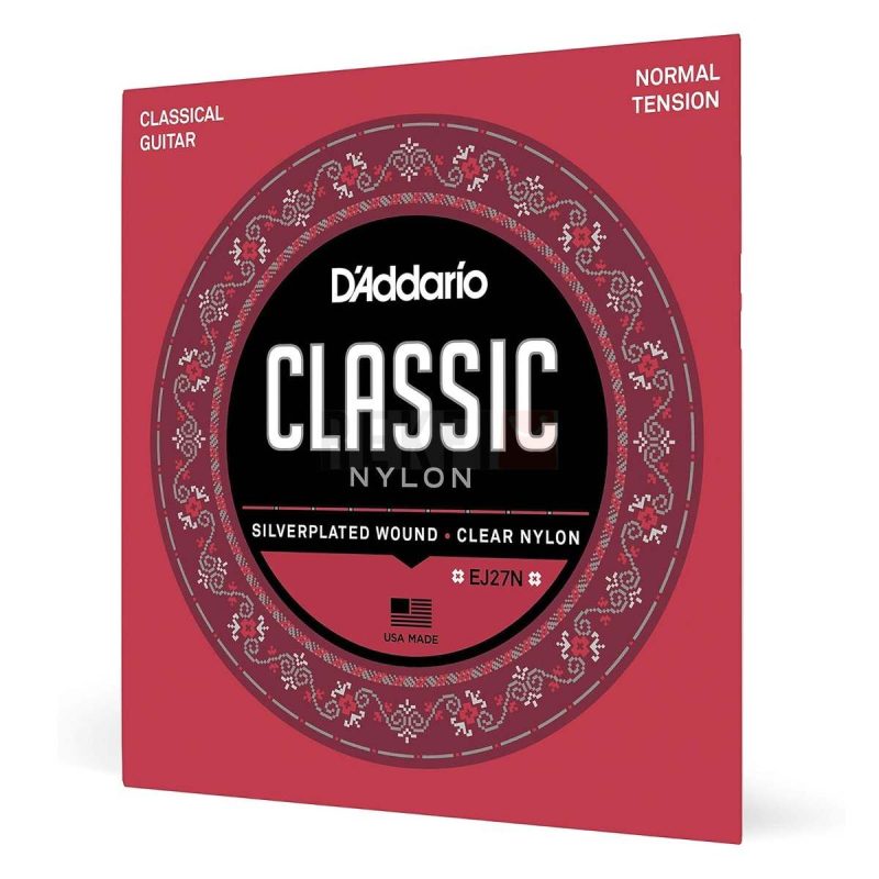 DAddario EJ27N – Cordes Guitare Classique Tension Normale Son Clair et Equilibre pour Etudiants et Professionnels
