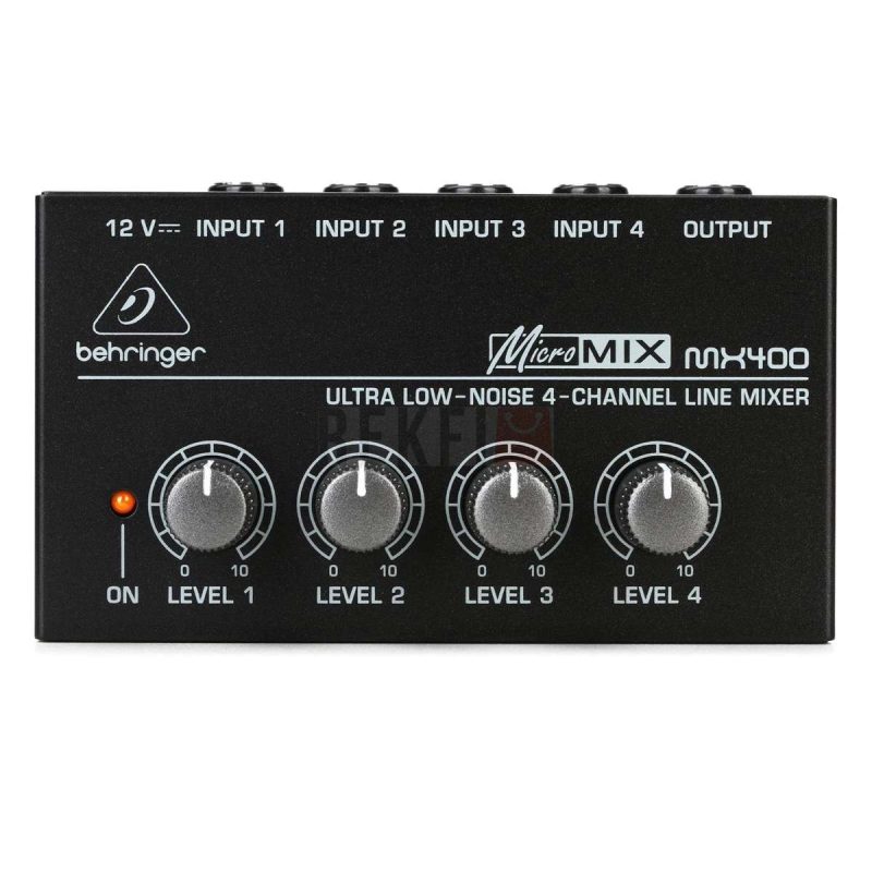 Behringer MicroMIX MX400 – Mini mixeur ligne 4 canaux pour sous mixage