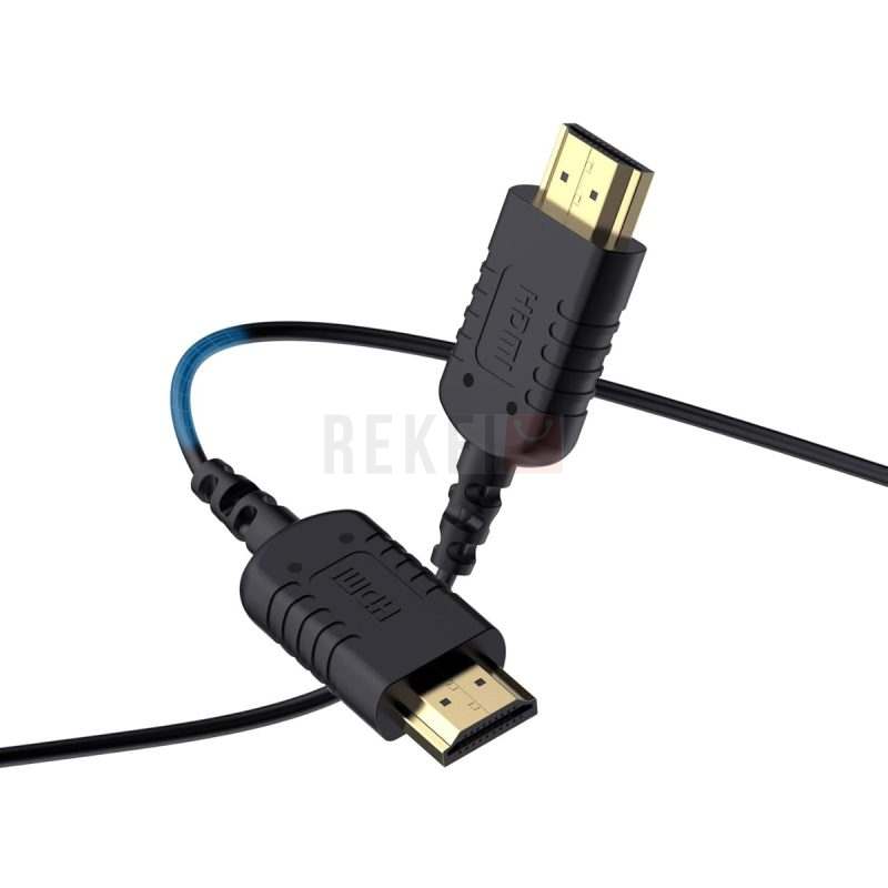 Cable FEELWORLD HDMI 2.0 ultra fin de 45 cm connecteurs HDMI vers HDMI pour liaison camera et moniteur