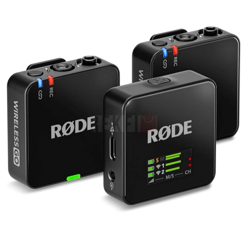 RODE Wireless GO Gen 3 – Microphone sans fil compact 32 bit pour telephones cameras et ordinateurs