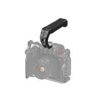 PULUZ PU3127B – Top handle ARRI métal/silicone avec cold shoe pour cage caméra (Noir)