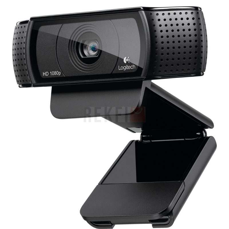 Webcam Logitech C920 HD Pro Full HD 1080p USB A avec autofocus et double micro integre